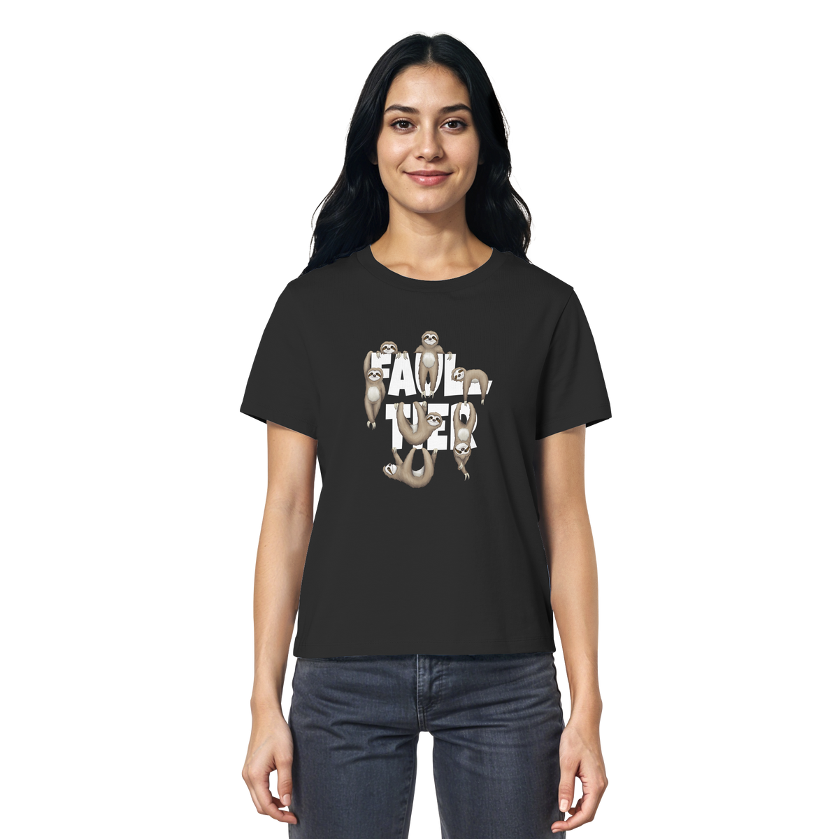 Viele gechillte Faultiere - Ladies Organic Shirt