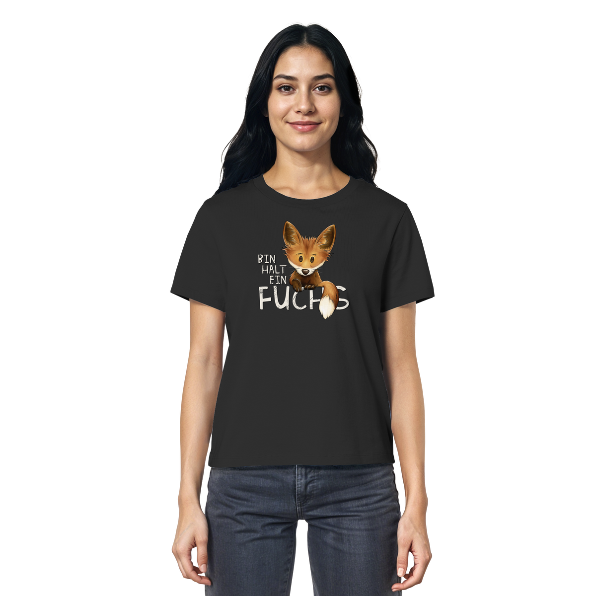 Bin halt ein Fuchs - Ladies Organic Shirt