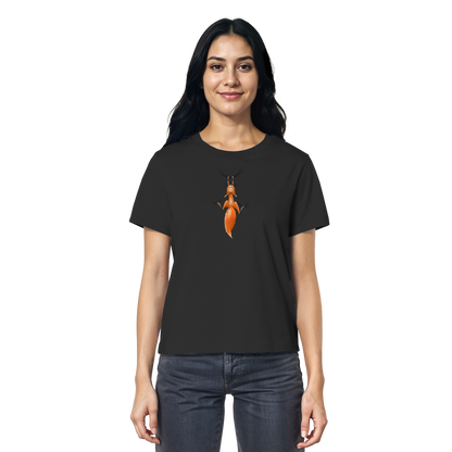 Rotes Eichhörnchen hängt ab - Ladies Organic Shirt