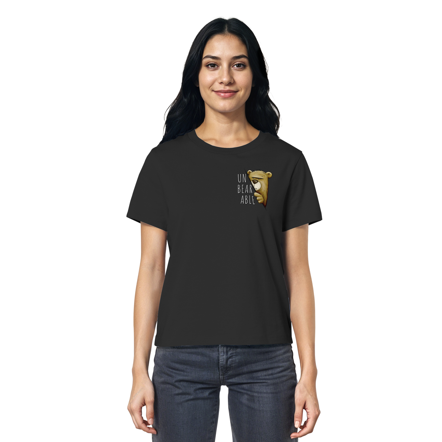 Unbearable – Unerträglich Bär - Ladies Organic Shirt