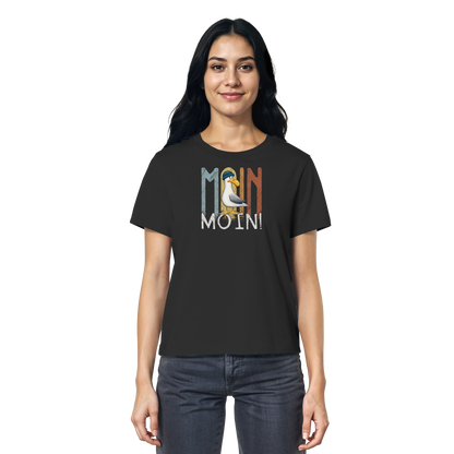Moin Moin norddeutsche Möwe - Ladies Organic Shirt