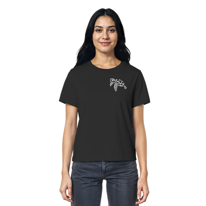 schwimmende Meeres-Schildkröte - Ladies Organic Shirt