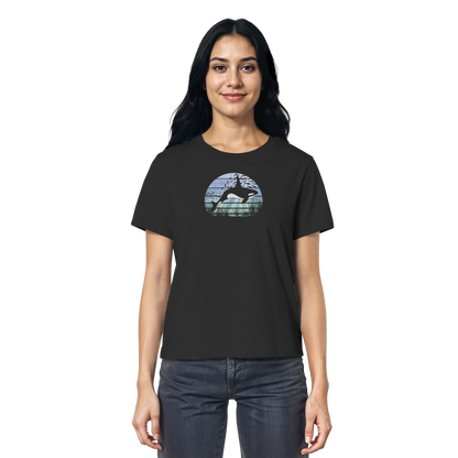Retro Tiefsee Schwertwal Orca - Ladies Organic Shirt