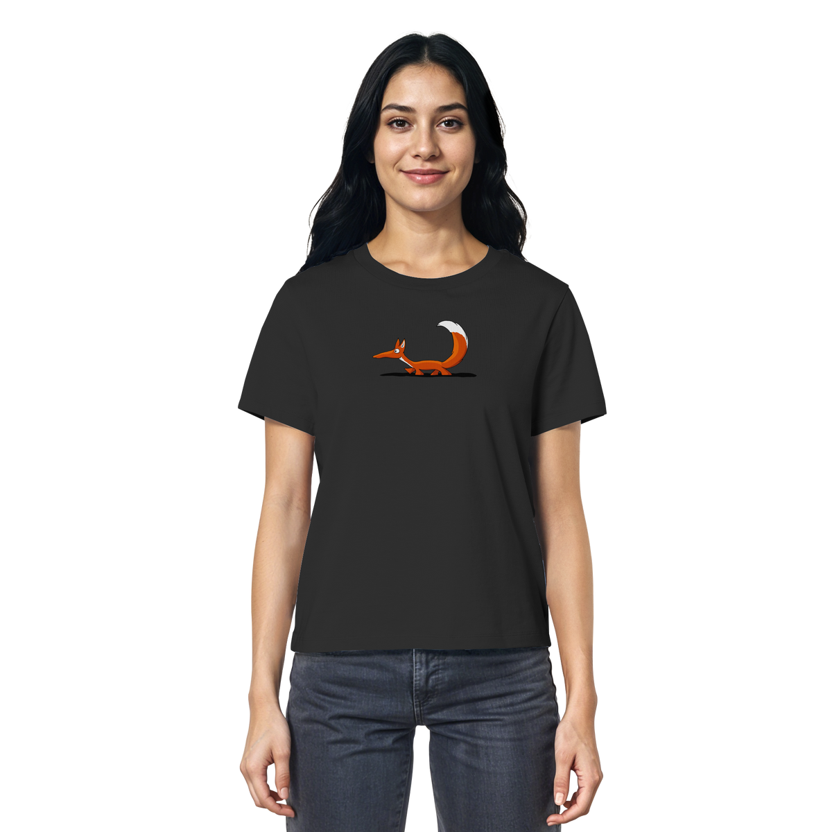 Lässiger cooler Fuchs | Mr. Fox, der Schleicher - Ladies Organic Shirt