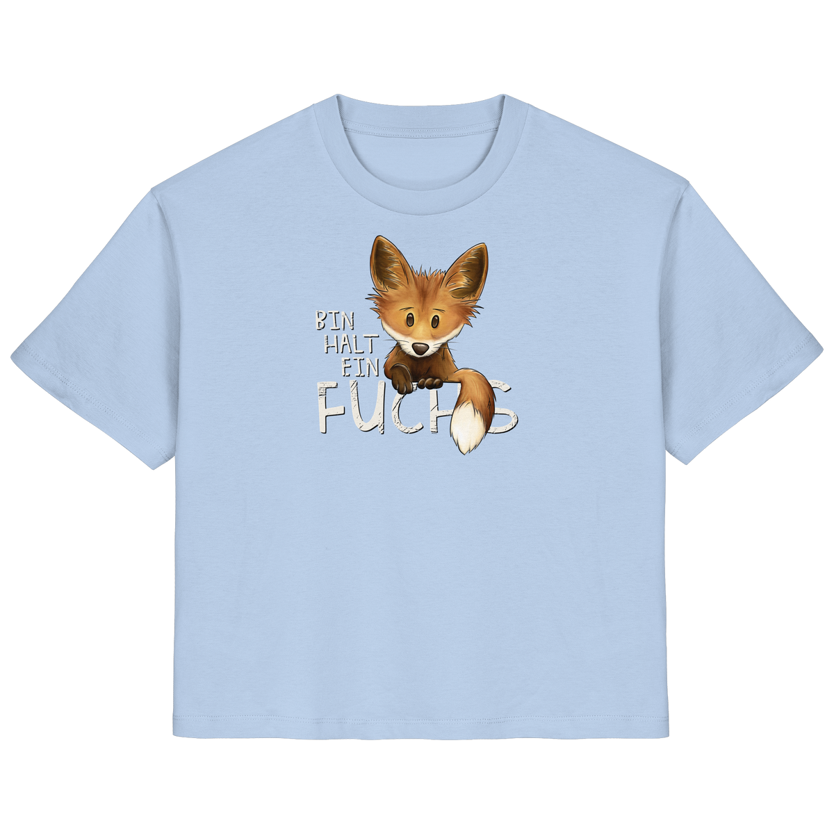 Bin halt ein Fuchs - Ladies Organic Shirt