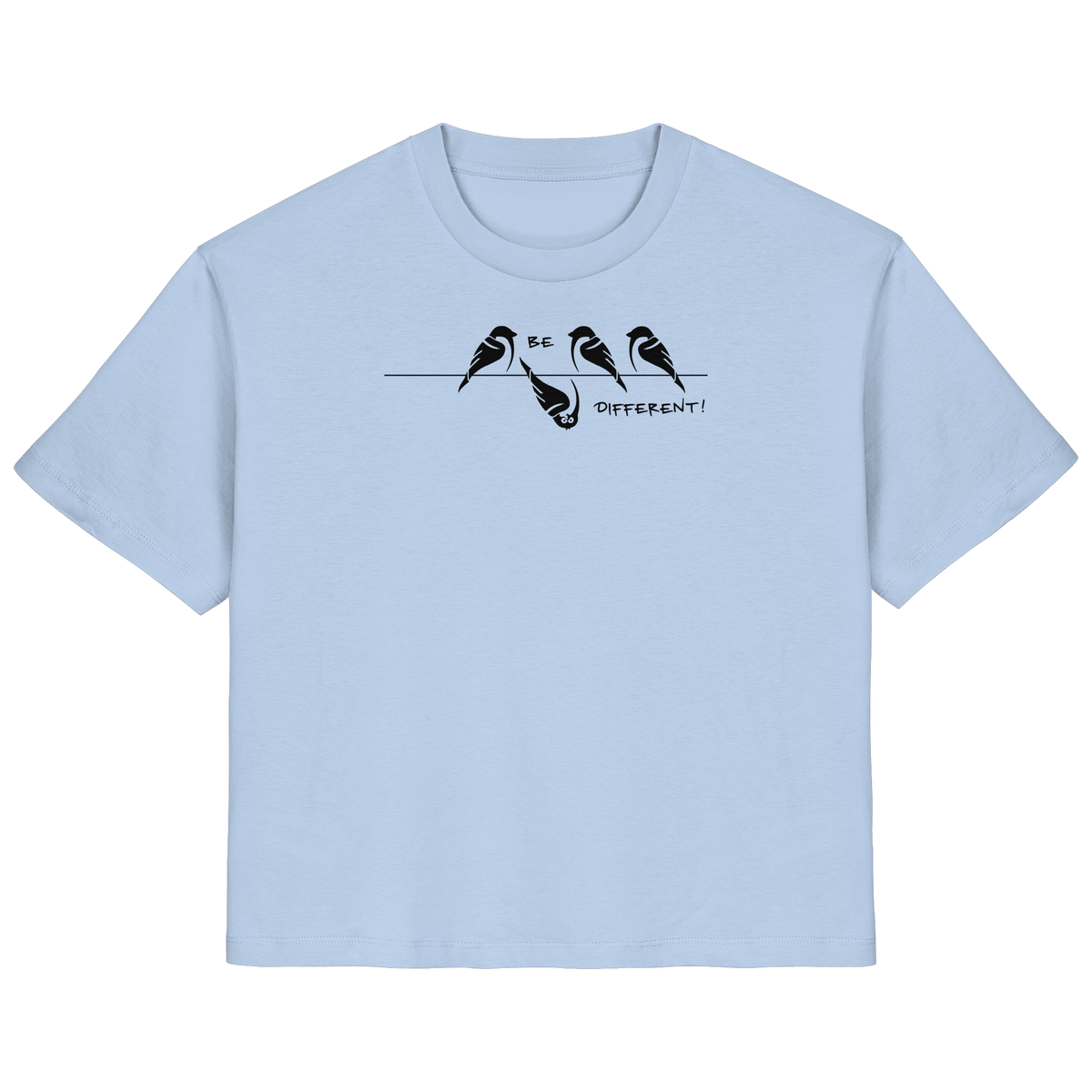 Sei anders, kleiner Spatz - Ladies Organic Shirt