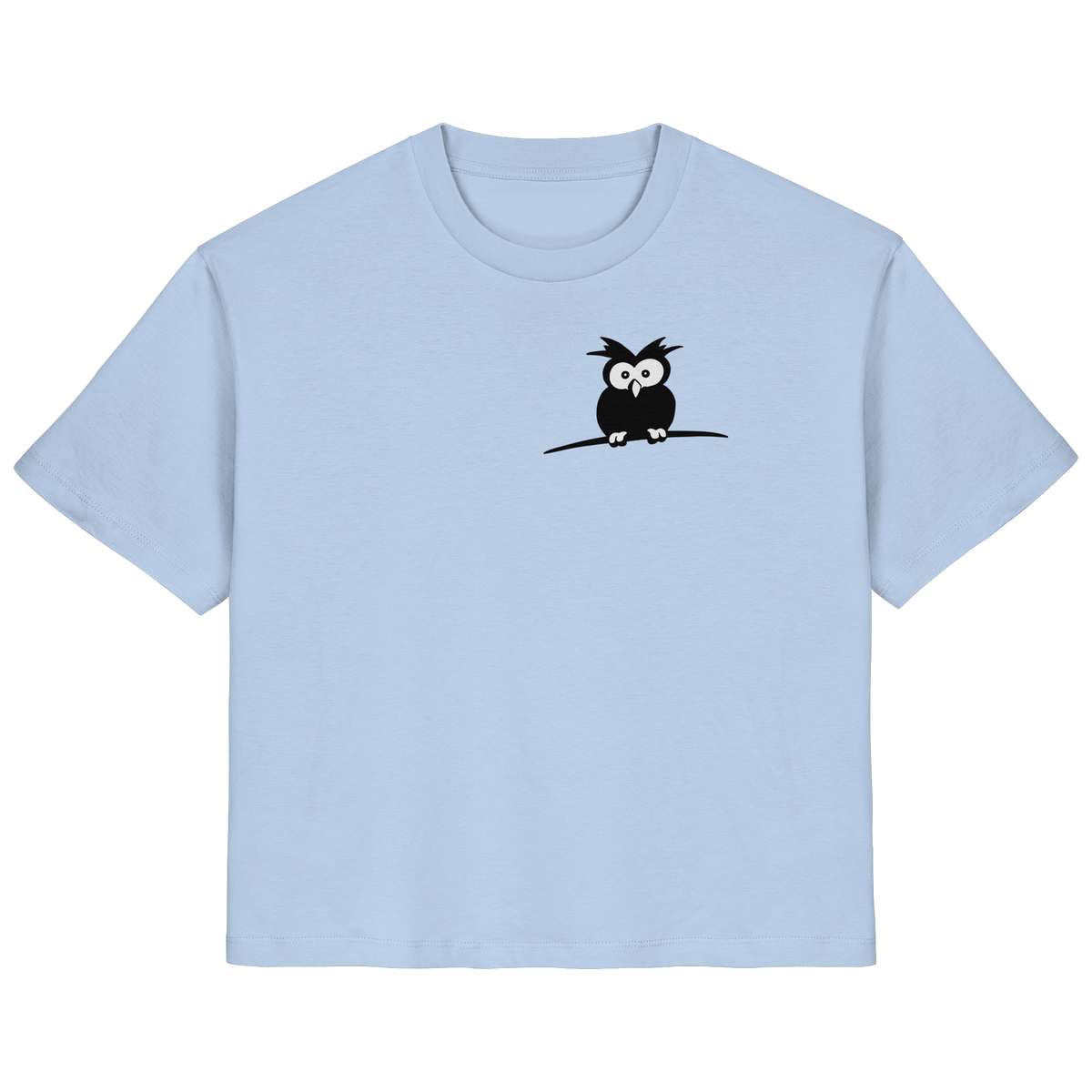 Kleine struppige Eule - Ladies Organic Shirt