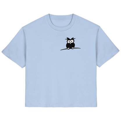 Kleine struppige Eule - Ladies Organic Shirt