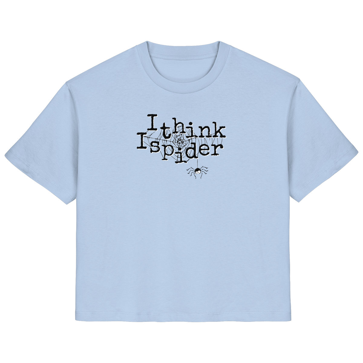 I think I spider - Spinne - Ladies Organic Shirt