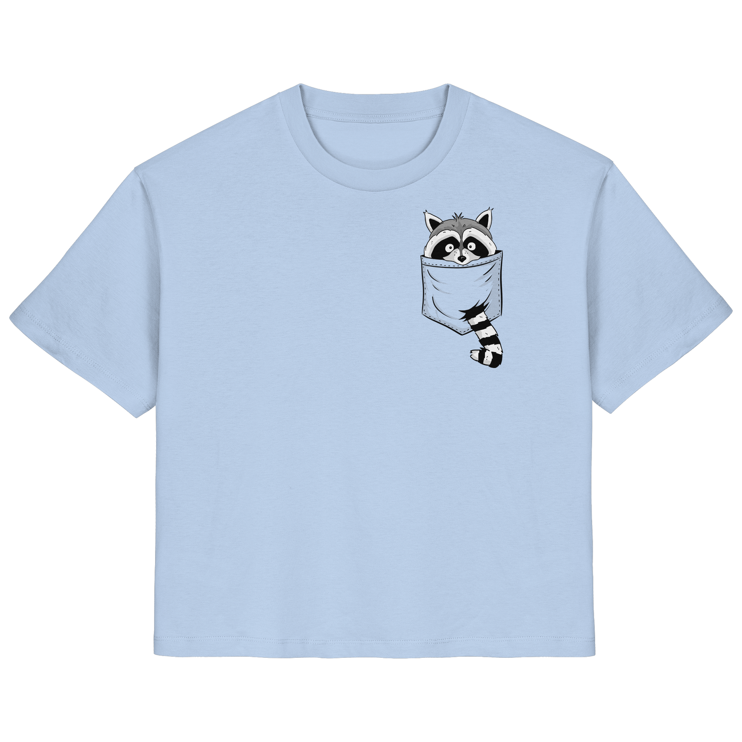 Waschbär in Deiner Tasche - Ladies Organic Shirt
