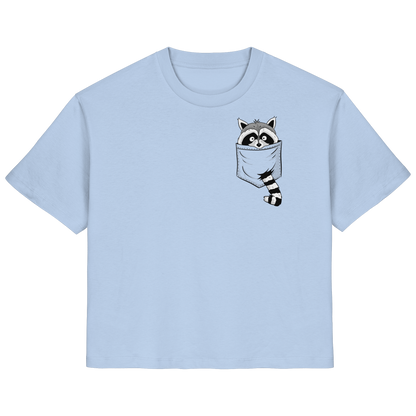 Waschbär in Deiner Tasche - Ladies Organic Shirt