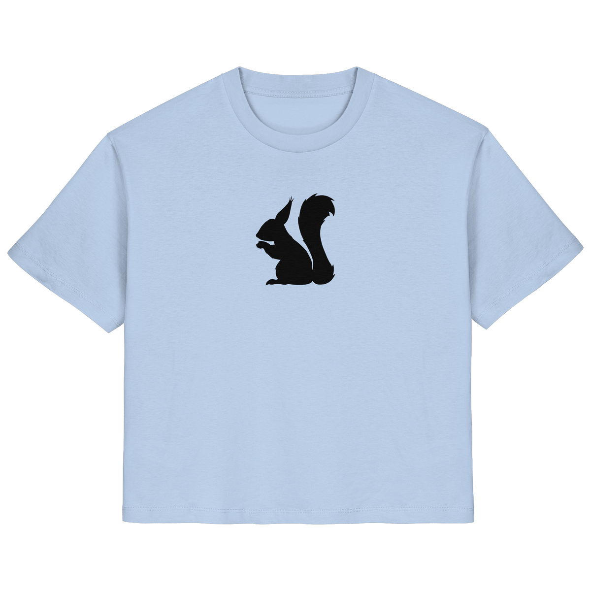 Eichhörnchen Silhouette - Ladies Organic Shirt