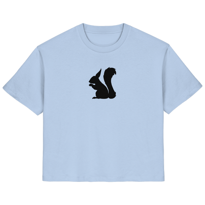 Eichhörnchen Silhouette - Ladies Organic Shirt