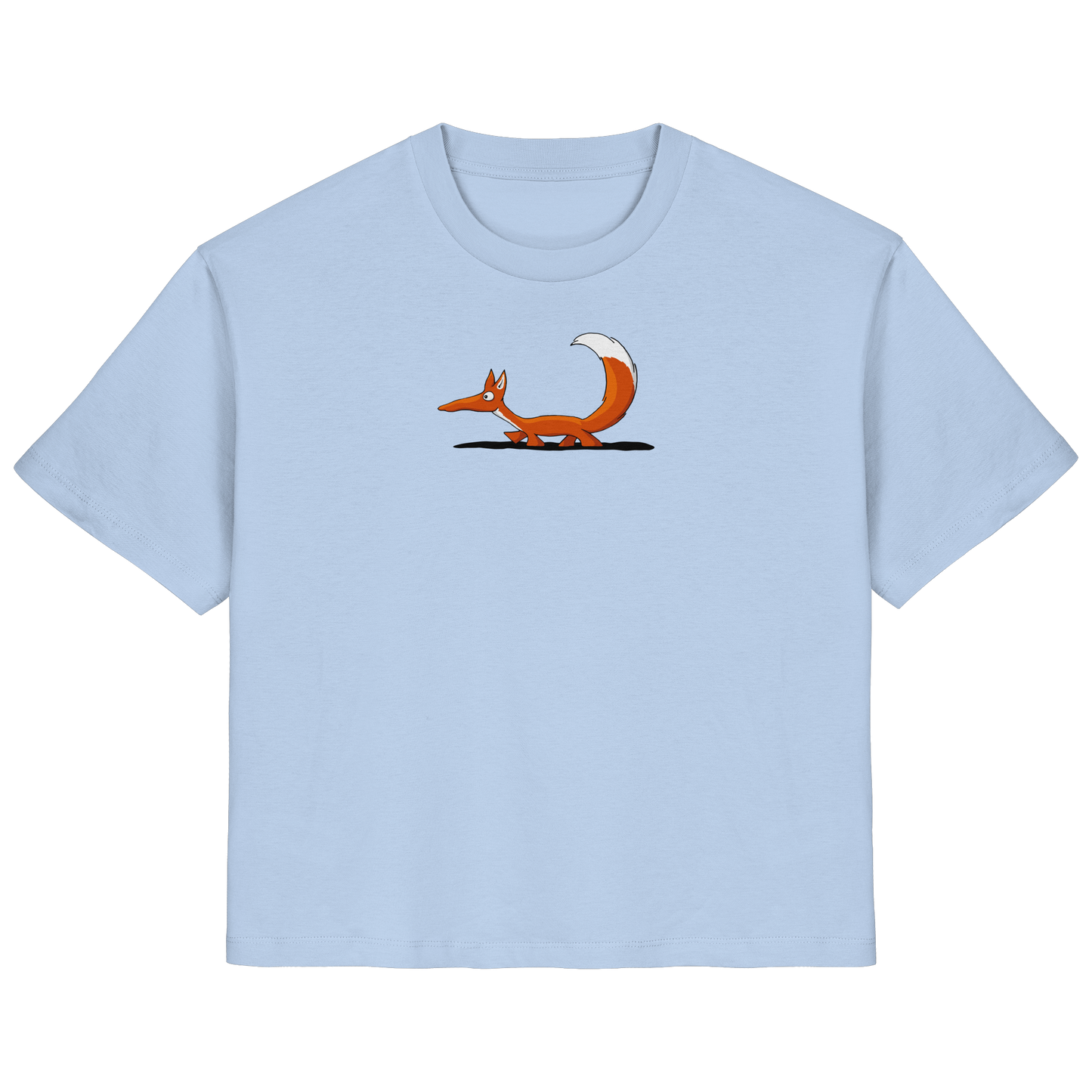 Lässiger cooler Fuchs | Mr. Fox, der Schleicher - Ladies Organic Shirt