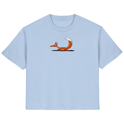 Lässiger cooler Fuchs | Mr. Fox, der Schleicher - Ladies Organic Shirt