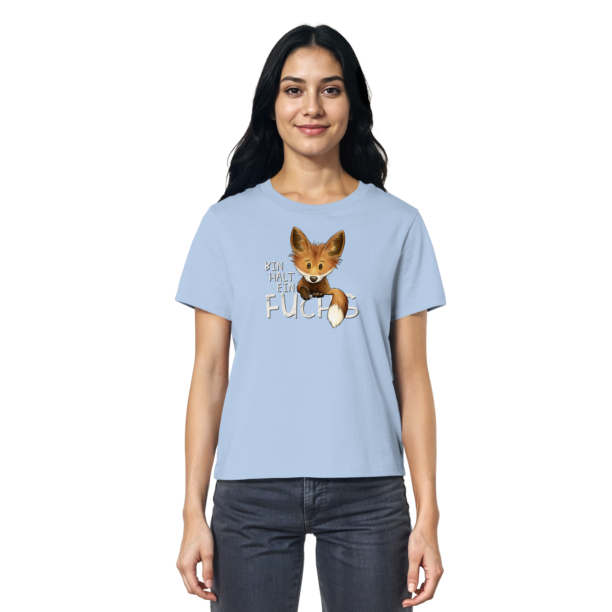 Bin halt ein Fuchs - Ladies Organic Shirt