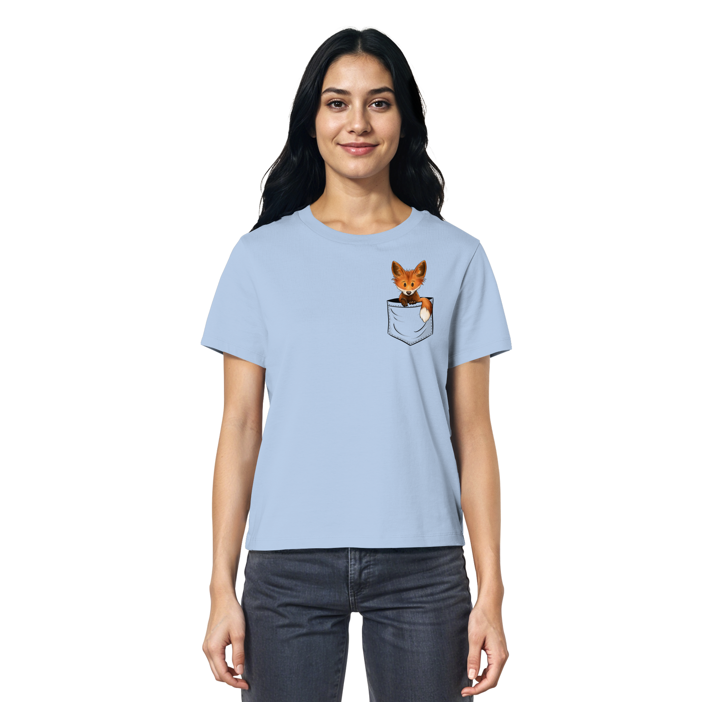 Funky Fuchs in der Tasche - Ladies Organic Shirt