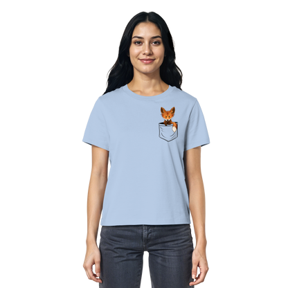 Funky Fuchs in der Tasche - Ladies Organic Shirt