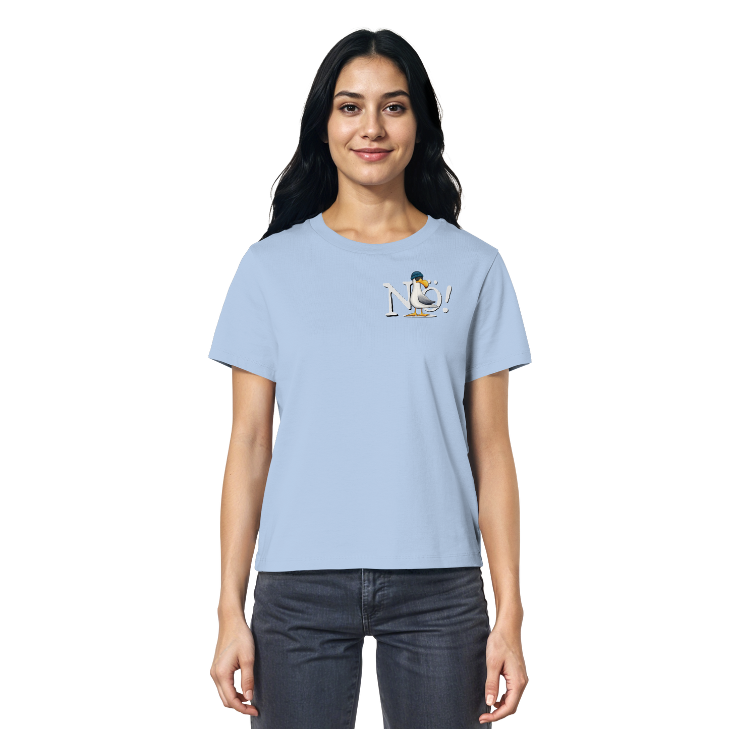 Nö Kein Bock Möwe - Ladies Organic Shirt