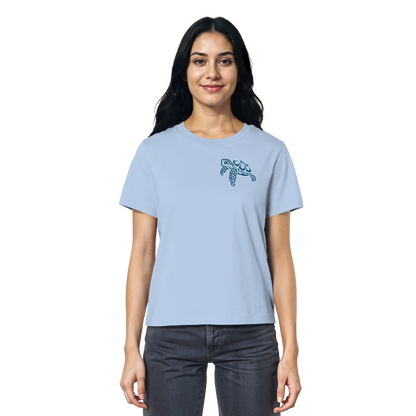 Lässig lustige Wasserschildkröte - Ladies Organic Shirt