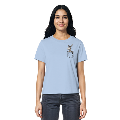 Bockiger Esel in Deiner Tasche - Ladies Organic Shirt