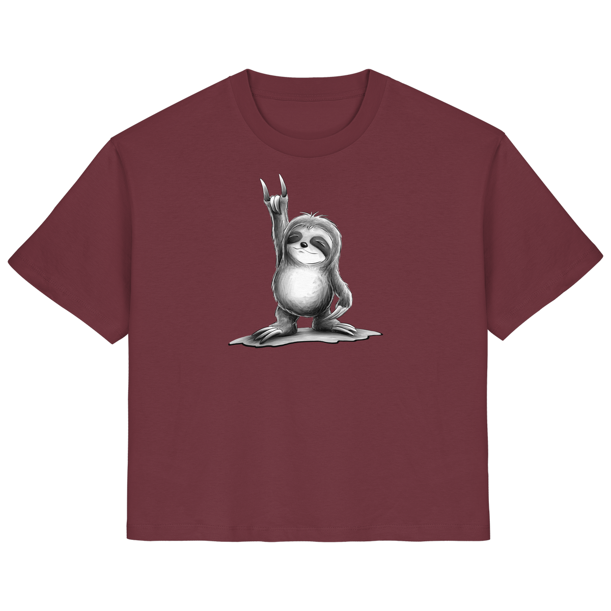 Rock On Party Faultier - Ladies Organic Shirt