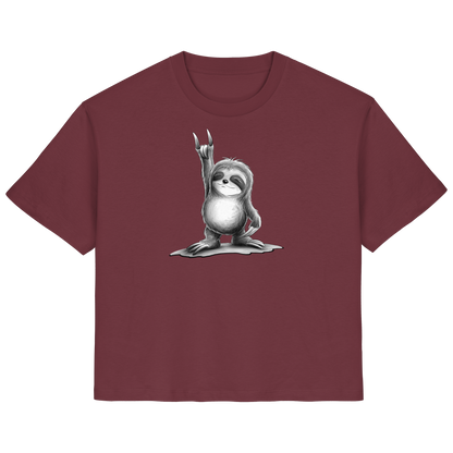 Rock On Party Faultier - Ladies Organic Shirt