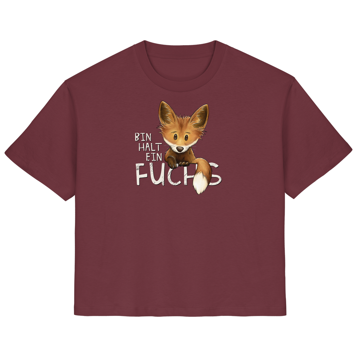 Bin halt ein Fuchs - Ladies Organic Shirt