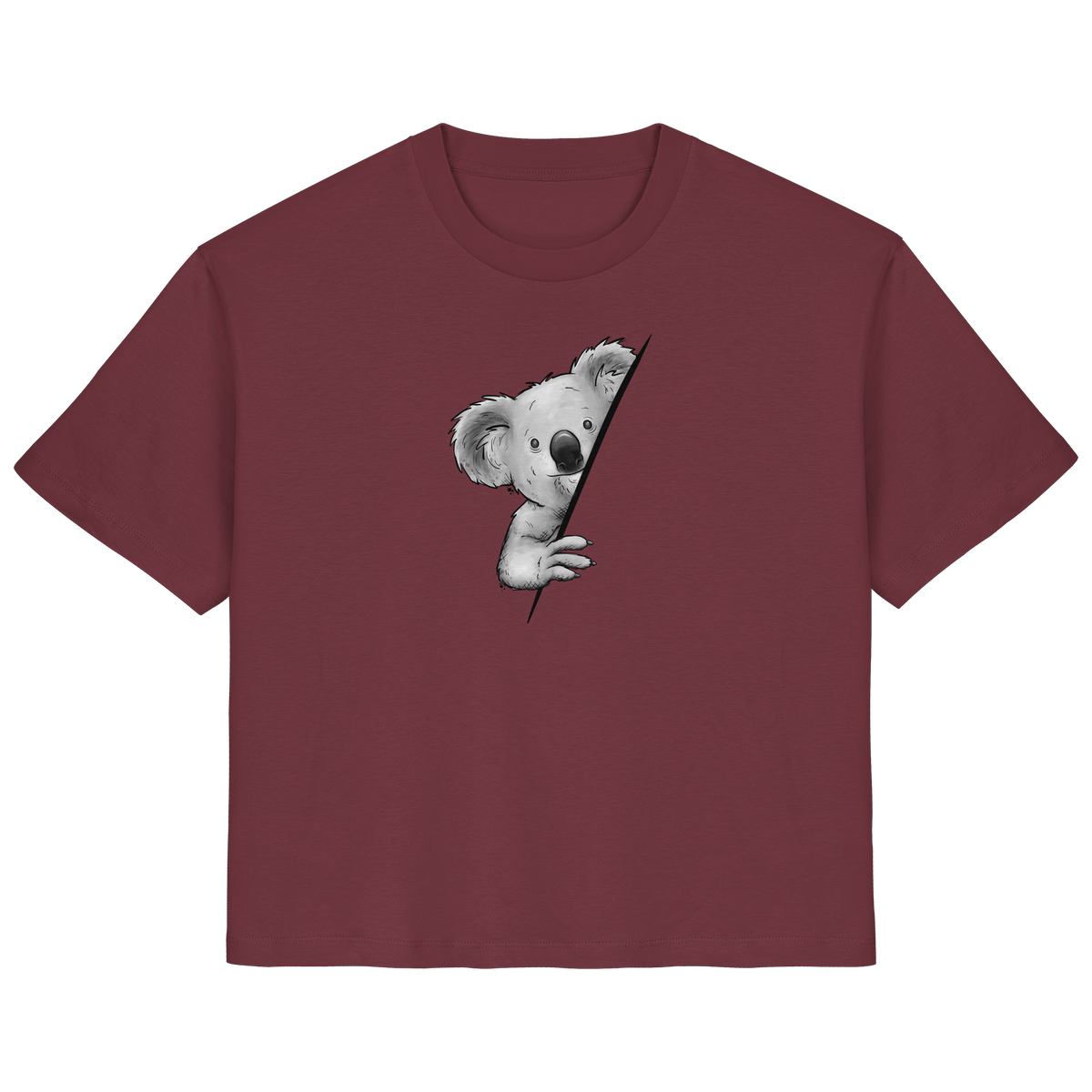 Koala Bär Illustration - Ladies Organic Shirt