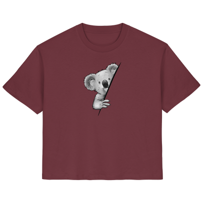 Koala Bär Illustration - Ladies Organic Shirt