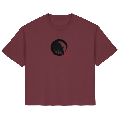 Zen Tapir im japanischen Enso Kreis - Ladies Organic Shirt