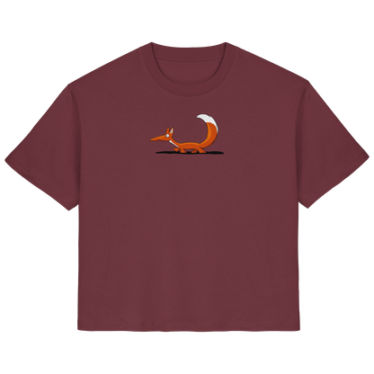 Lässiger cooler Fuchs | Mr. Fox, der Schleicher - Ladies Organic Shirt
