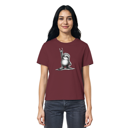 Rock On Party Faultier - Ladies Organic Shirt