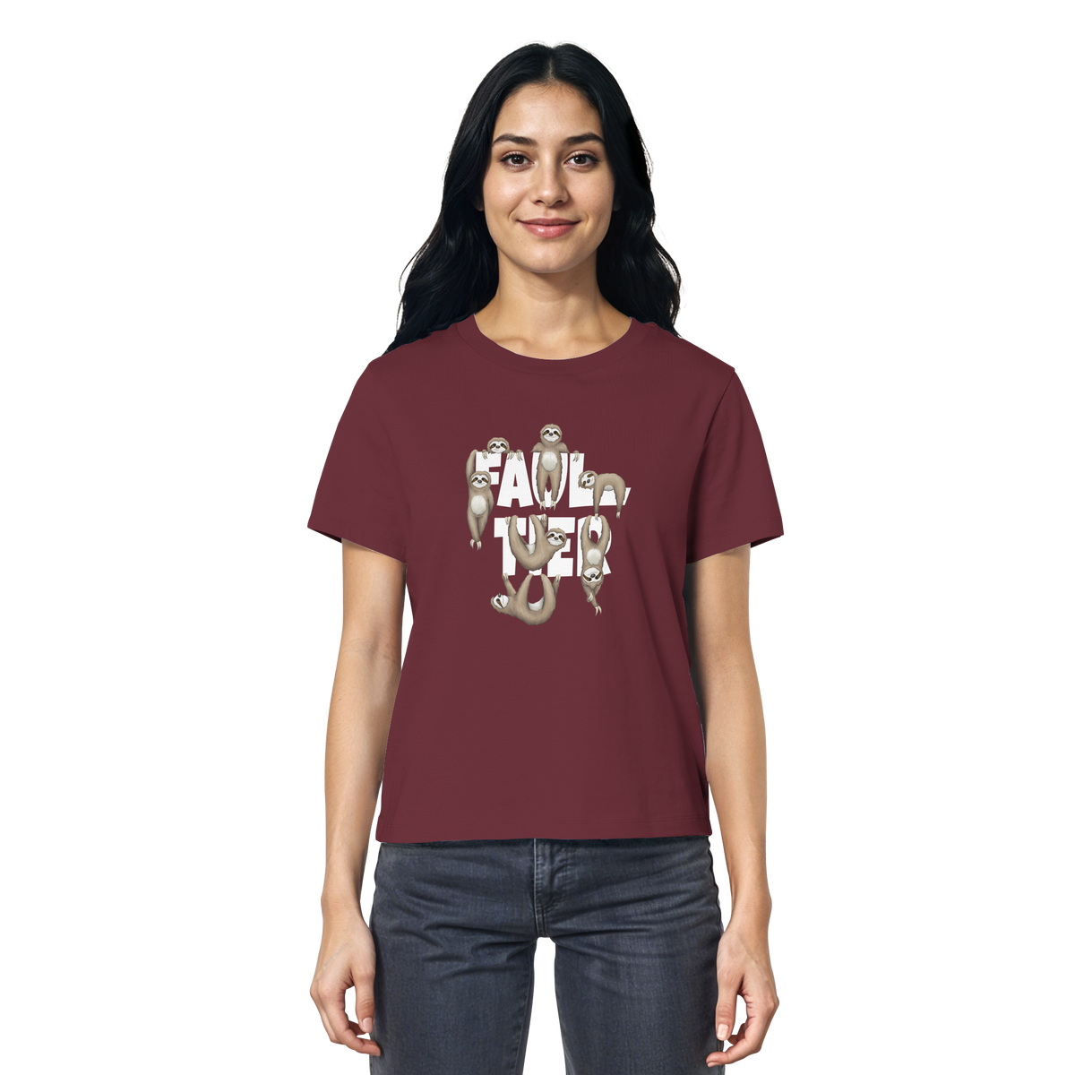 Viele gechillte Faultiere - Ladies Organic Shirt