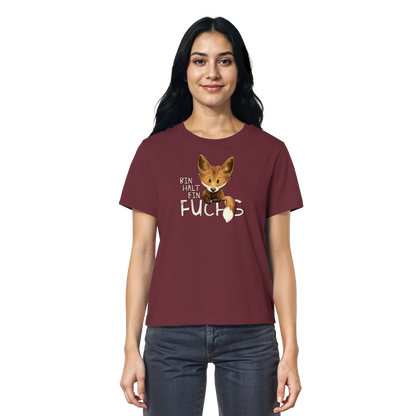 Bin halt ein Fuchs - Ladies Organic Shirt