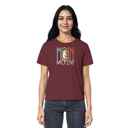 Moin Moin norddeutsche Möwe - Ladies Organic Shirt