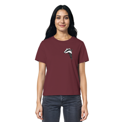 Lässiger Dachs Meister Grimbart - Ladies Organic Shirt