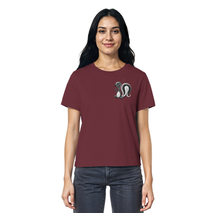 Lustig stinkiges Stinktier - Ladies Organic Shirt