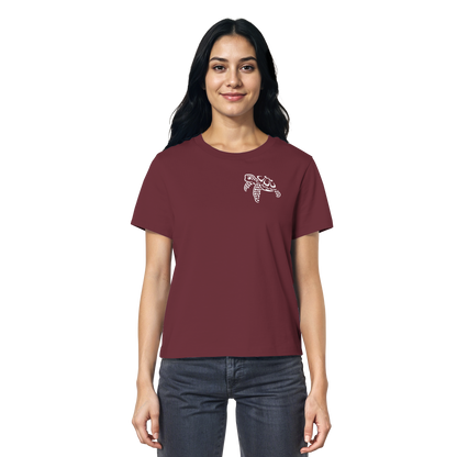 schwimmende Meeres-Schildkröte - Ladies Organic Shirt