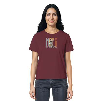 Nope | bockiger Esel - Ladies Organic Shirt