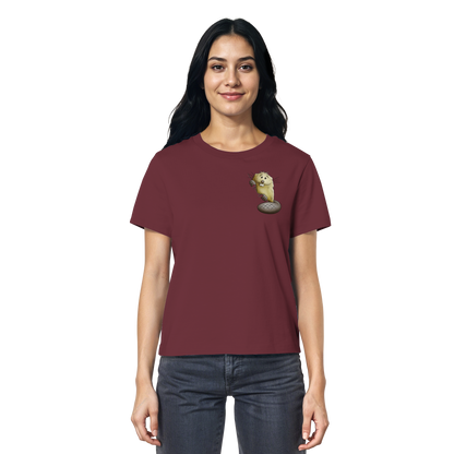 Lustiger frecher Biber - Ladies Organic Shirt