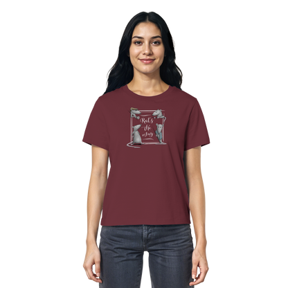 Rat’s The Way Kaffeehaus Ratten - Ladies Organic Shirt