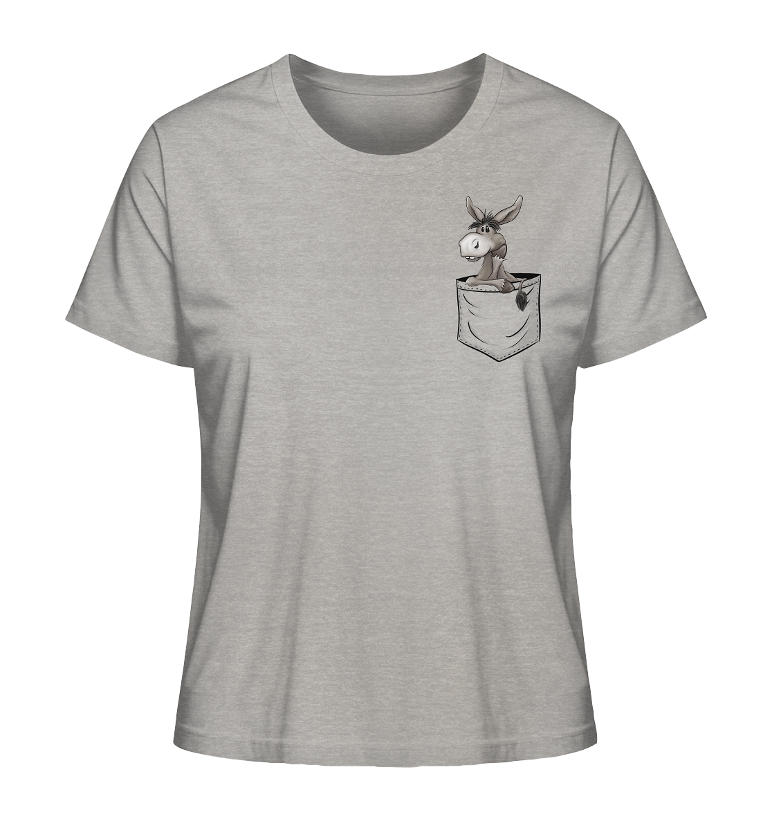 Bockiger Esel in Deiner Tasche - Ladies Organic Shirt