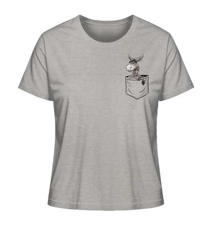 Bockiger Esel in Deiner Tasche - Ladies Organic Shirt