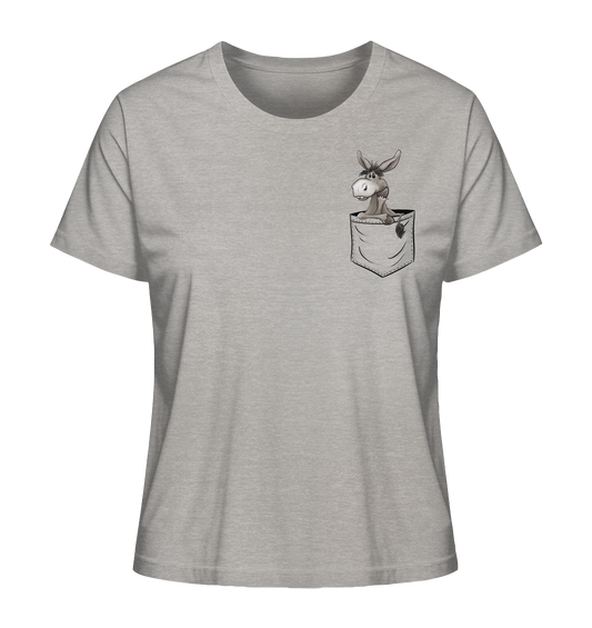Bockiger Esel in Deiner Tasche - Ladies Organic Shirt