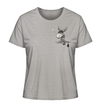 Nö! Störrischer Esel - Ladies Organic Shirt
