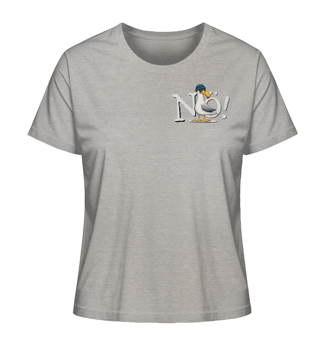 Nö Kein Bock Möwe - Ladies Organic Shirt