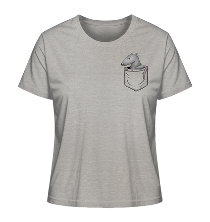 Kleine Ratte in der Tasche - Ladies Organic Shirt