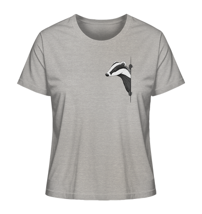 Lässiger Dachs Meister Grimbart - Ladies Organic Shirt