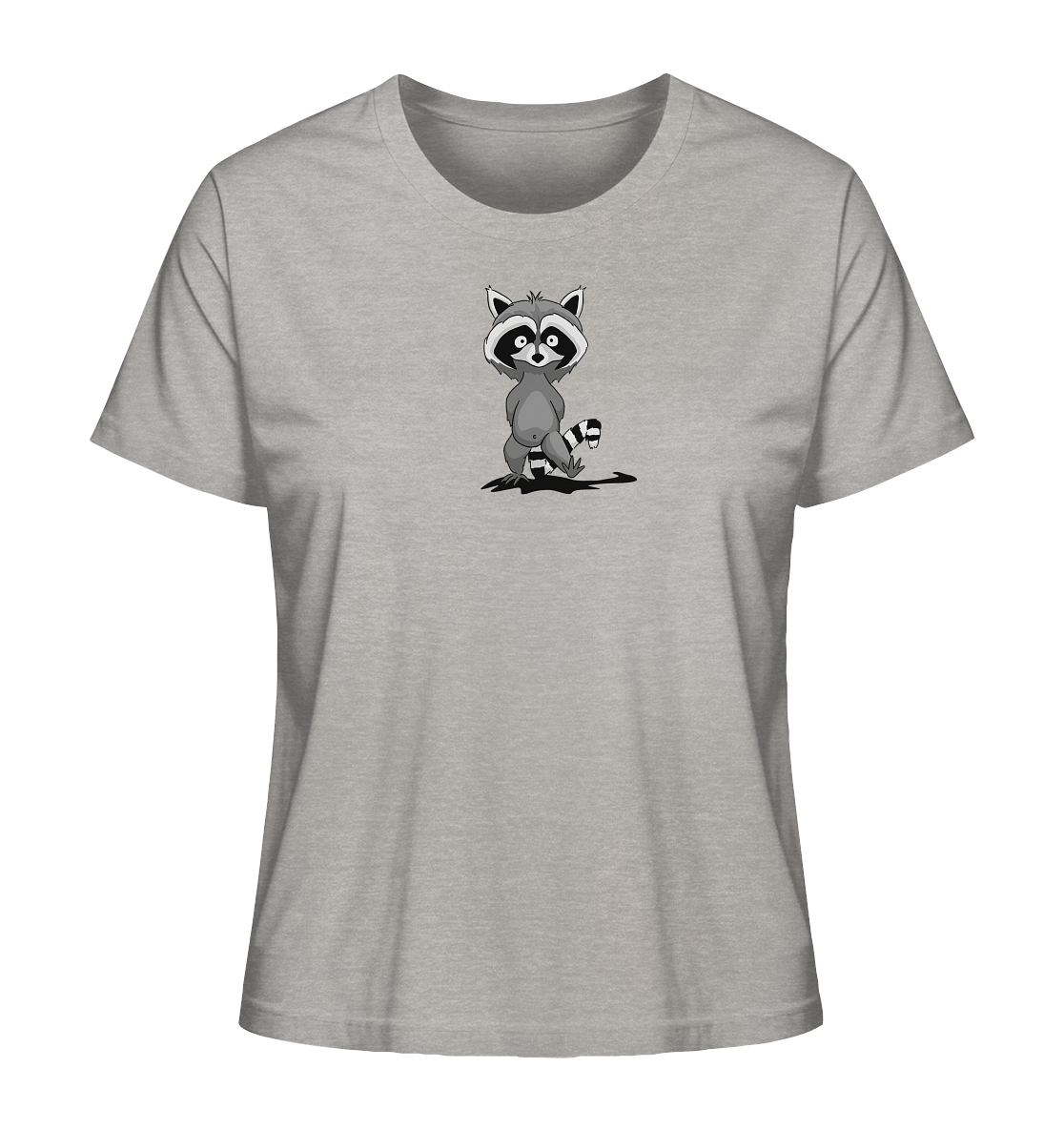 Frecher kleiner Waschbär - Ladies Organic Shirt